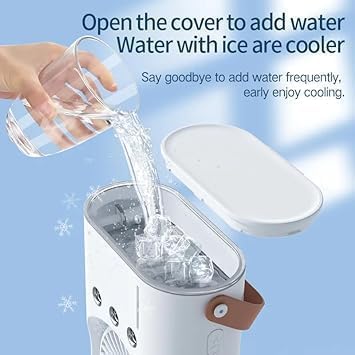 Portable Tower Mist Spray Cooling Air Fan